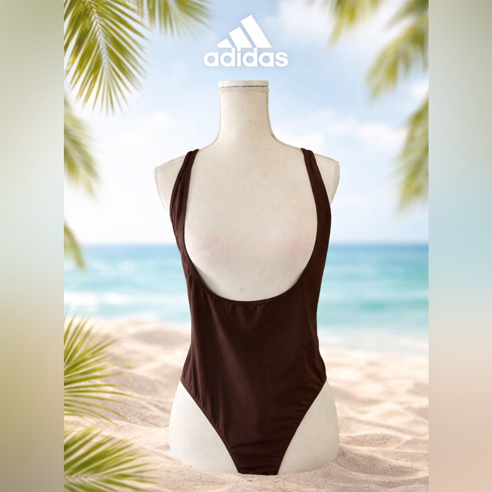 Adidas Swim Adidas Women's Chocolate Brown Leotard